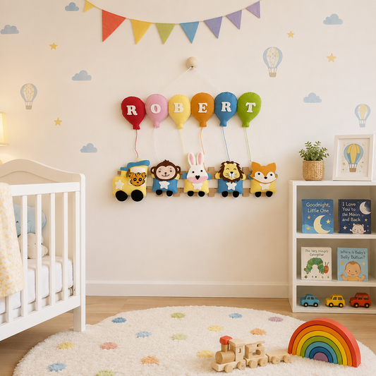 Babble Wrap Balloon Buddies Name Hanging