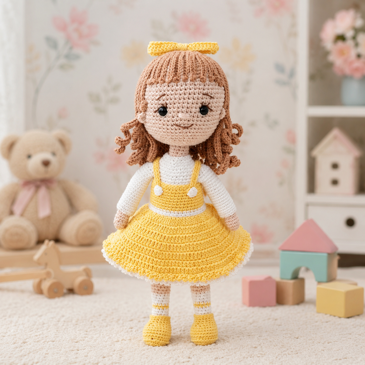 Crochet Doll - Buttercup Bella