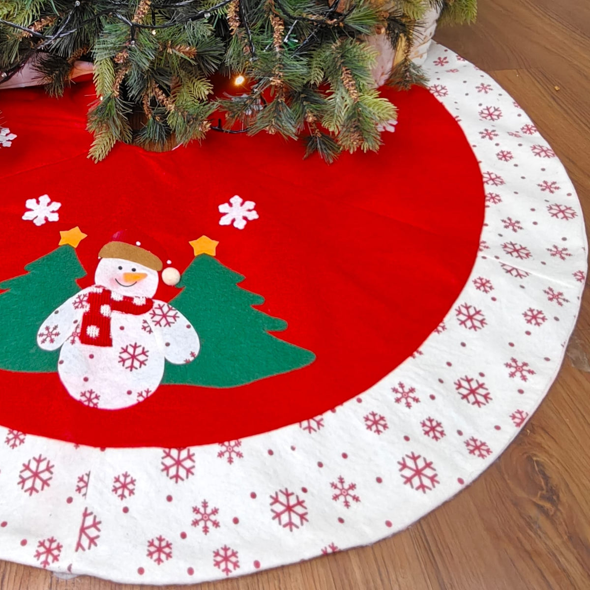 42'' Tree Skirt – Snowman Wonderland