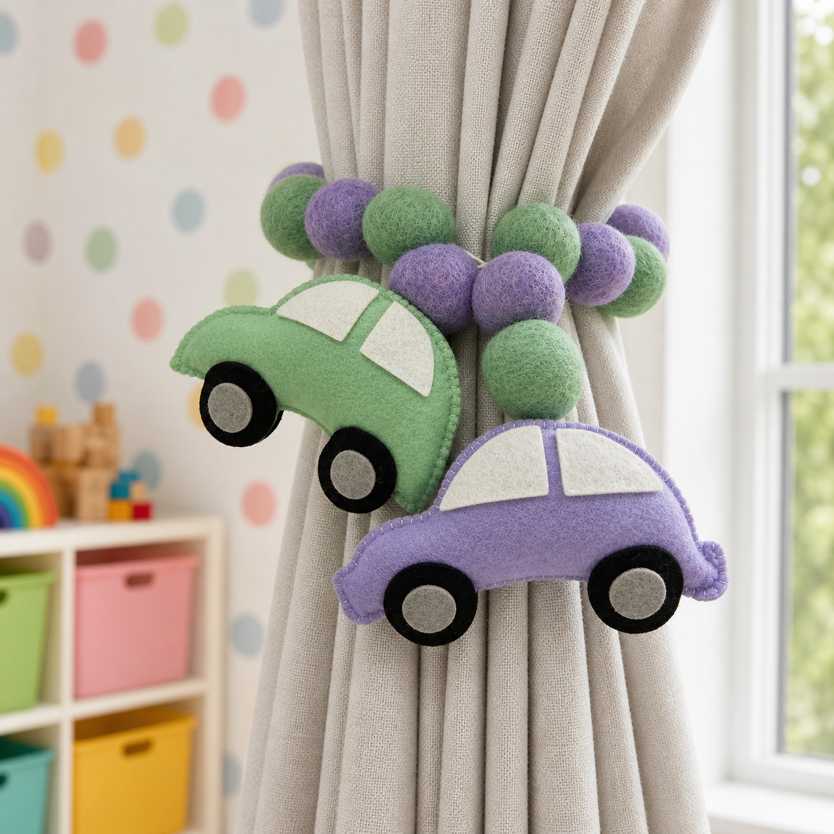 Curtain Tie - Vintage Vroom
