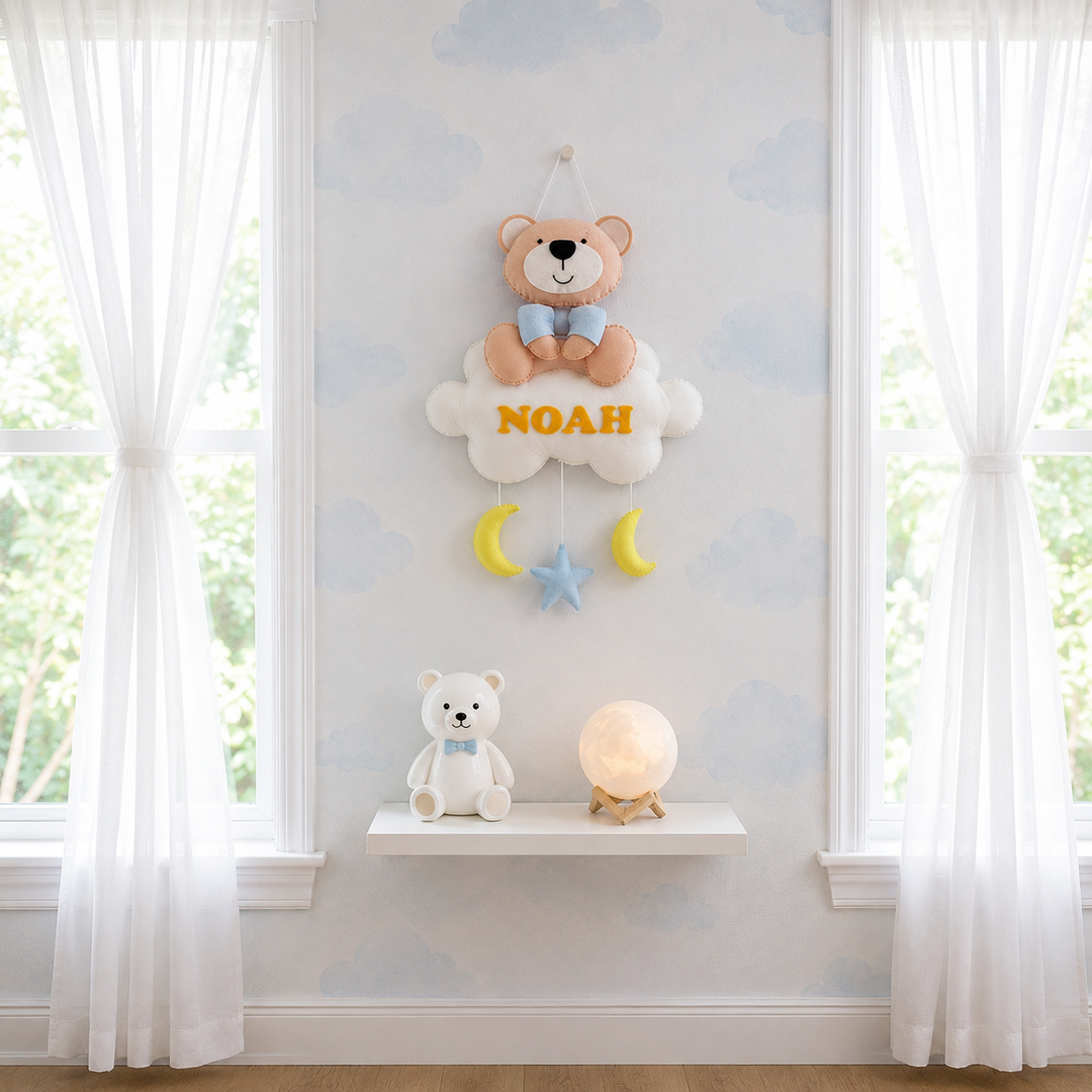 Babble Wrap Little Cloudmate Name Hanging