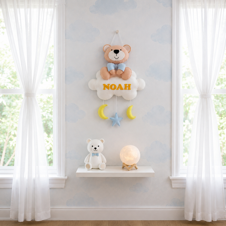 Babble Wrap Little Cloudmate Name Hanging