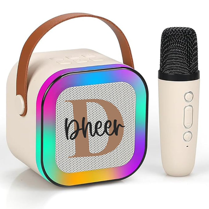 Wireless karoke speakers with mic