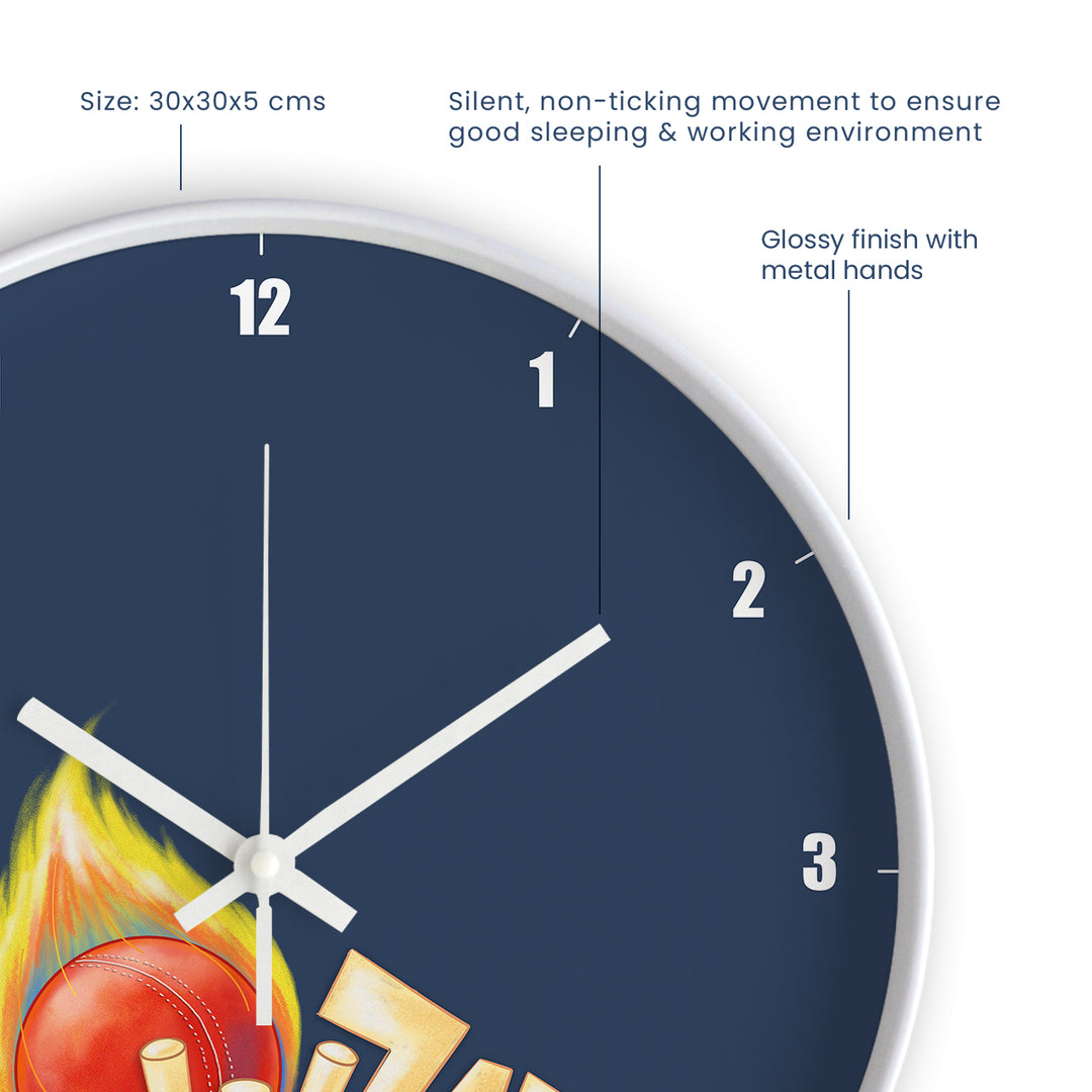 Wall Clock - Cricket Buzz