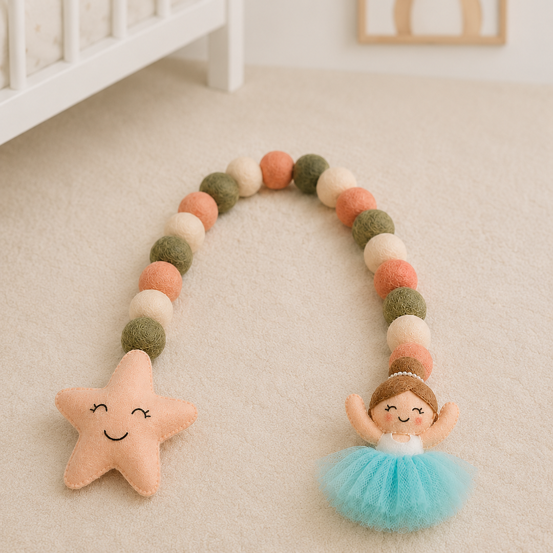Curtain Tie - Tiny Twirl