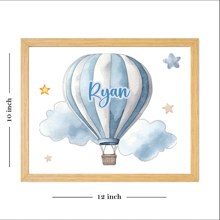 Wall Frame - Teddy on a Plane (Set Of 2)