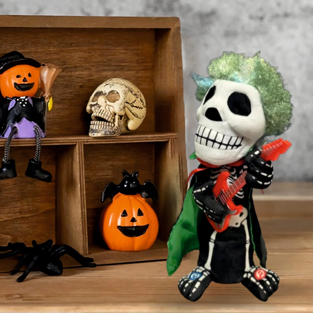 Animated Skeleton Rockstar – Riff Reaper