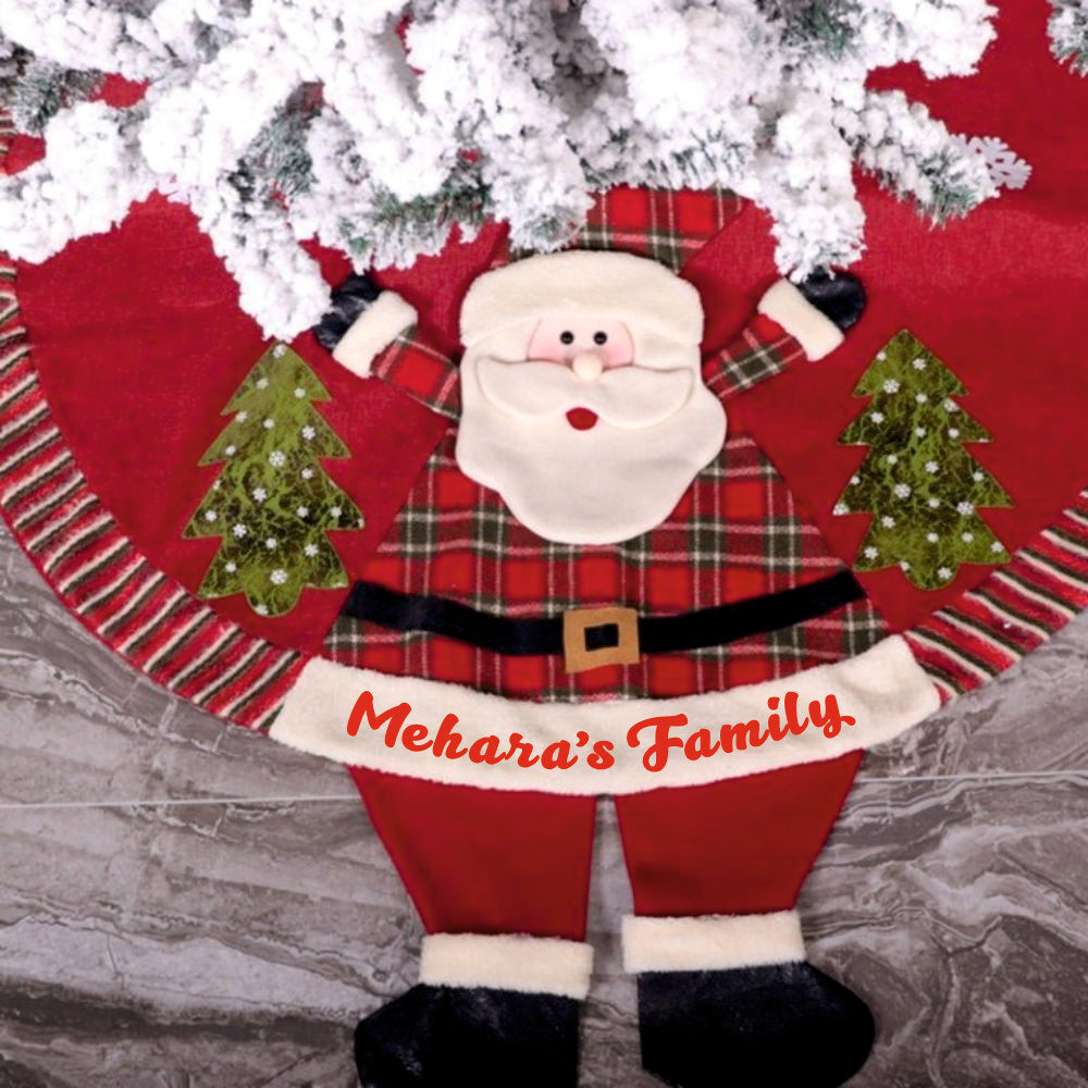 42" Tree Skirt - Holiday Hug