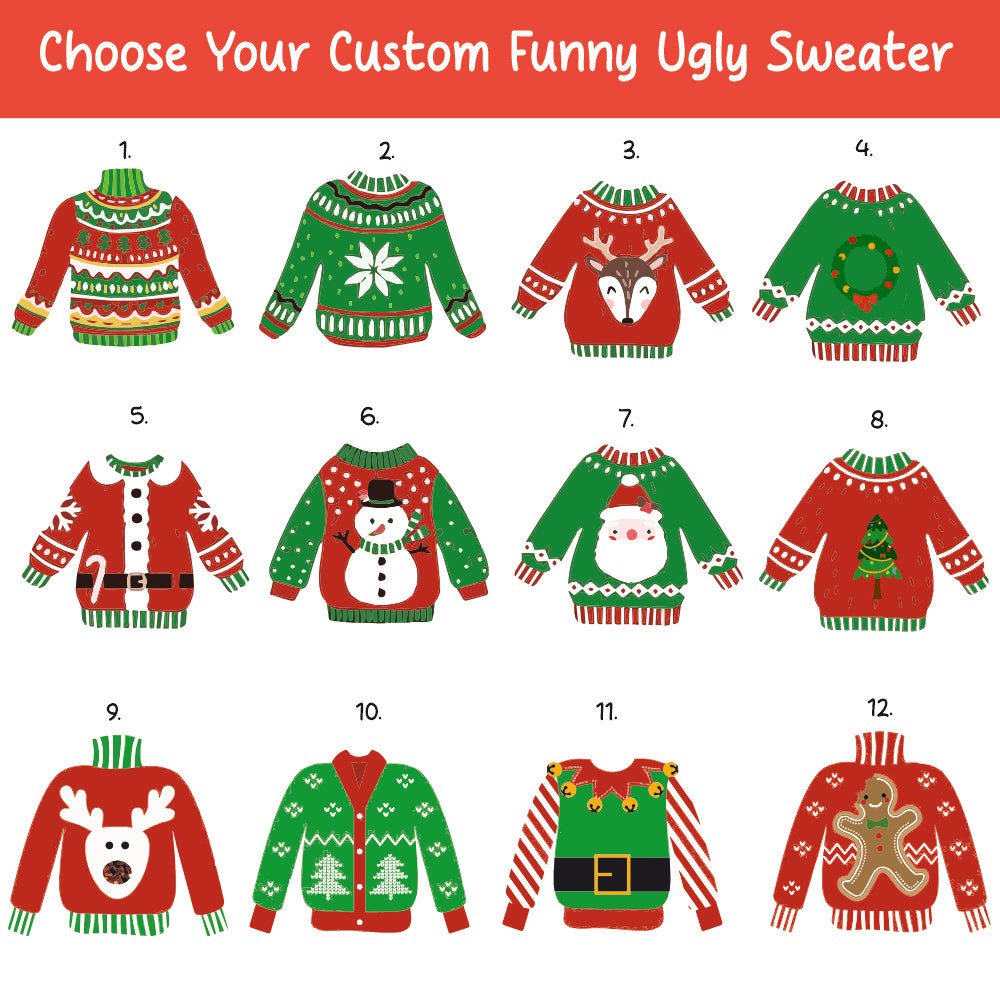 Babble Wrap Classic Nordic Sweater Ornament