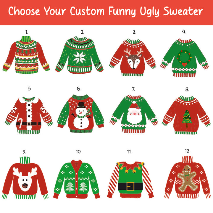 Babble Wrap Classic Nordic Sweater Ornament