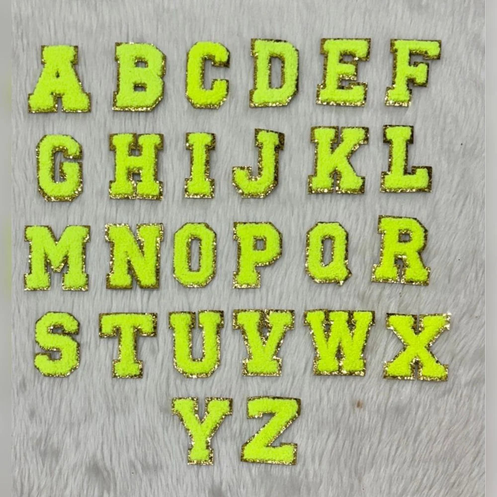Personalized Initial Caps – Sparkle Letters