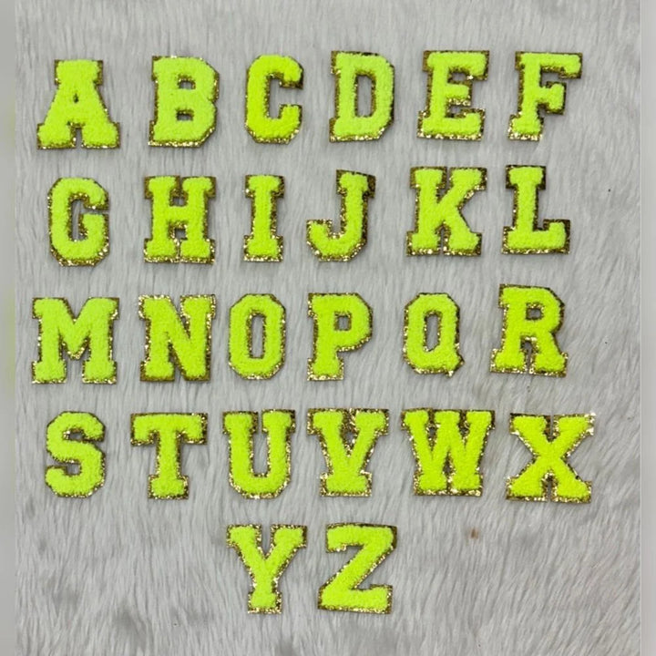 Personalized Initial Caps – Sparkle Letters