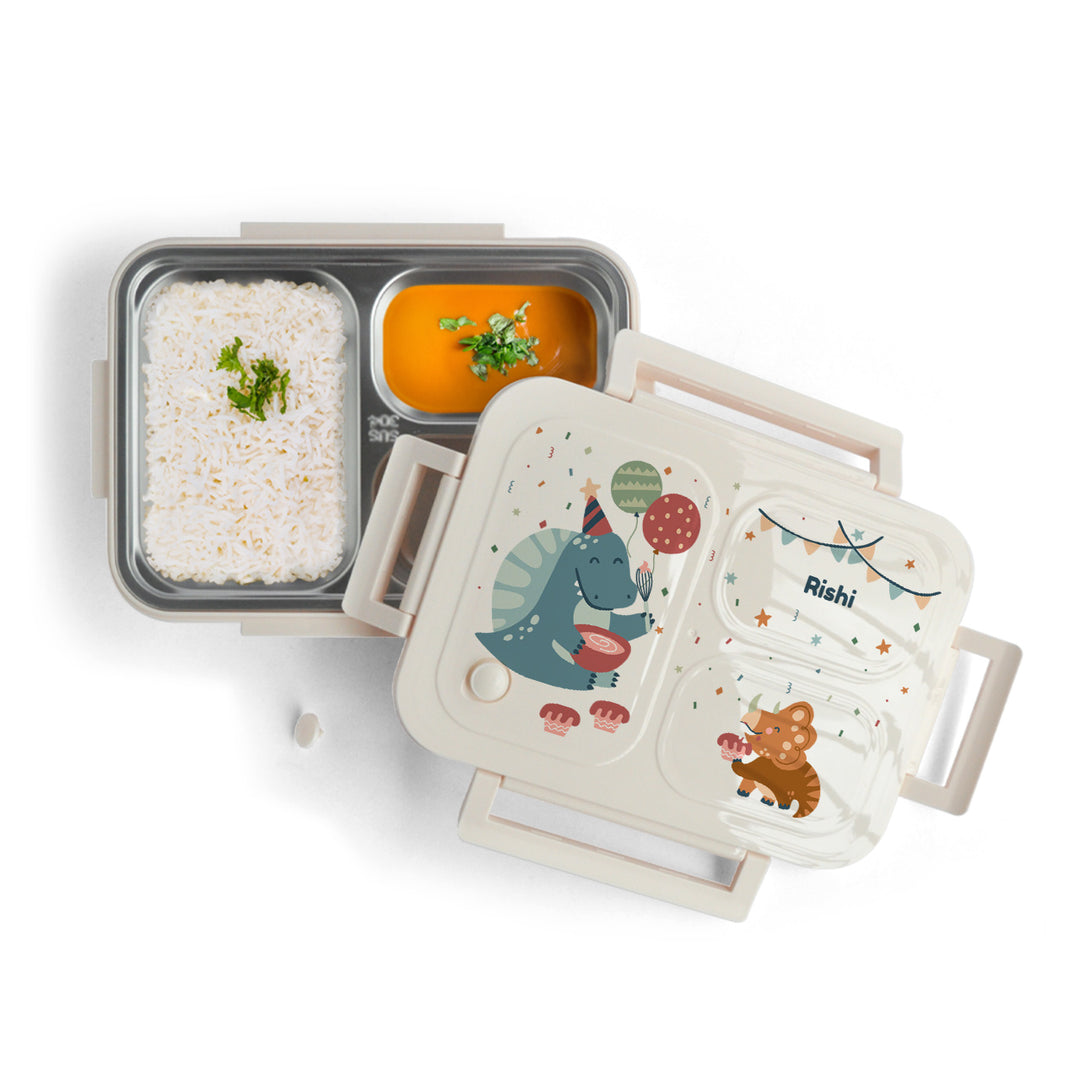 Tiffin Box - Bento - Dinosaur