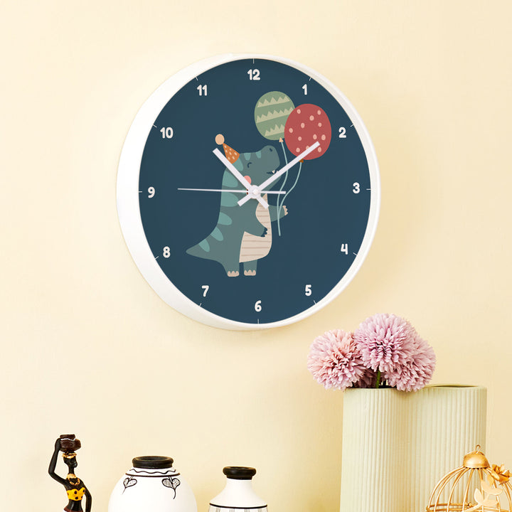 Wall Clock - Dino Party