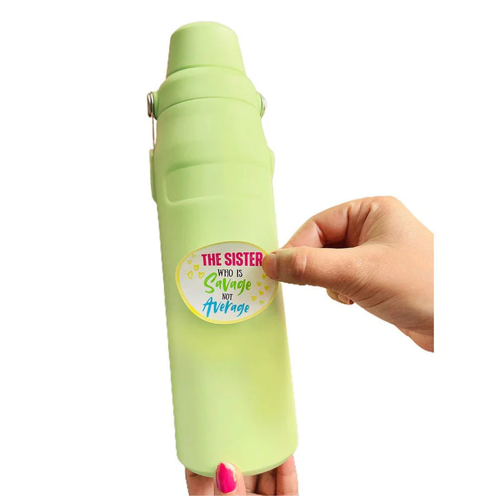 Little Surprise Box DIY Long Bottle for Sister, Rakhi Gift Edition, Green, 700ml