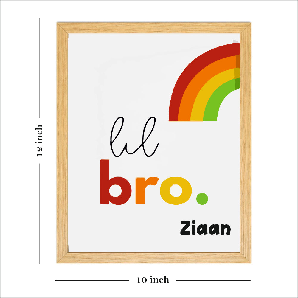 Wall Frame - Sibling Rainbow