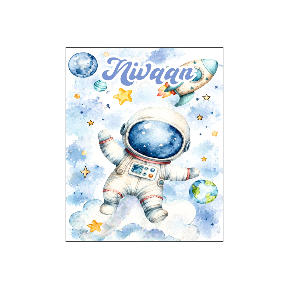 Birth Statistics Frame - Little Voyager