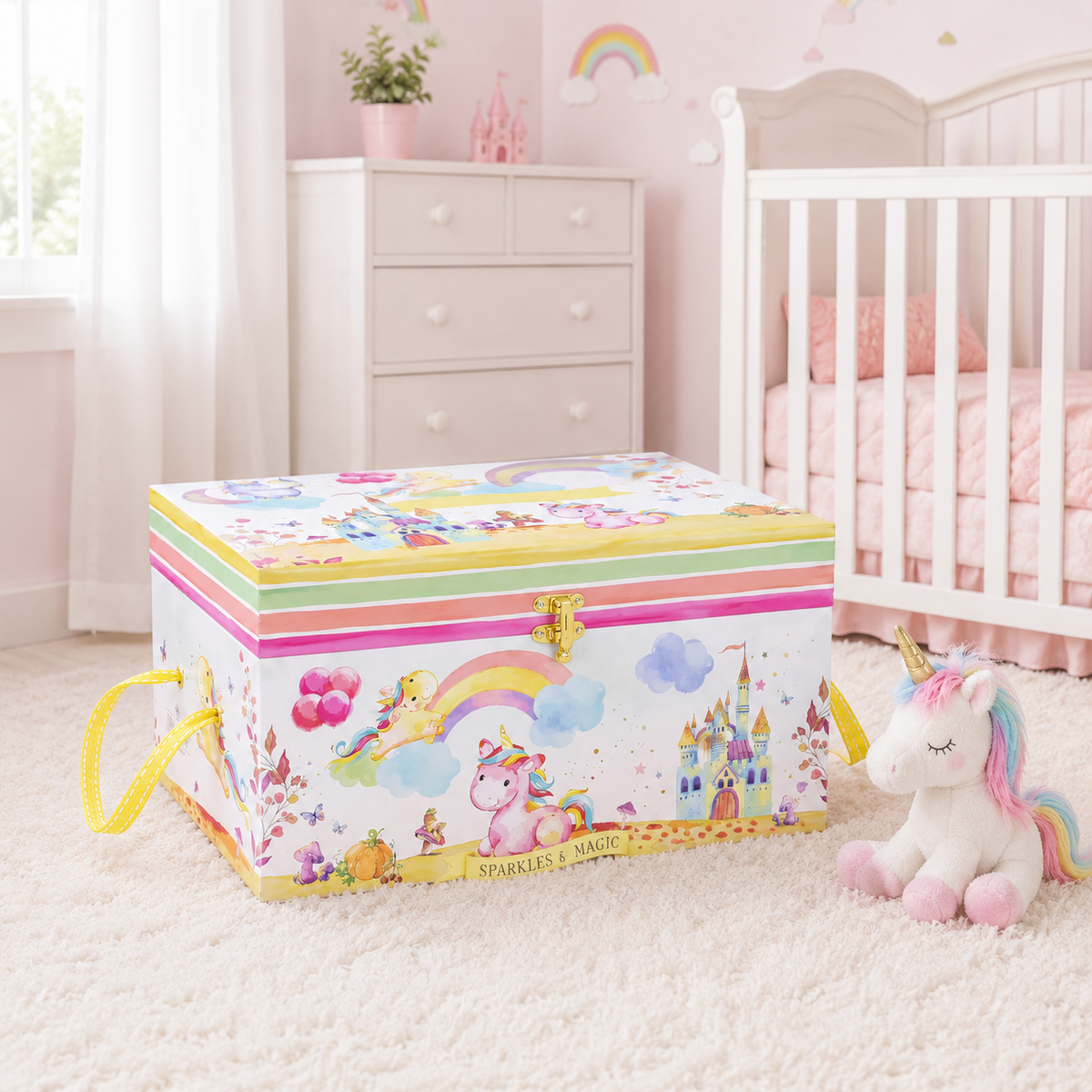 The "Sparkles & Magic" Unicorn Trunk