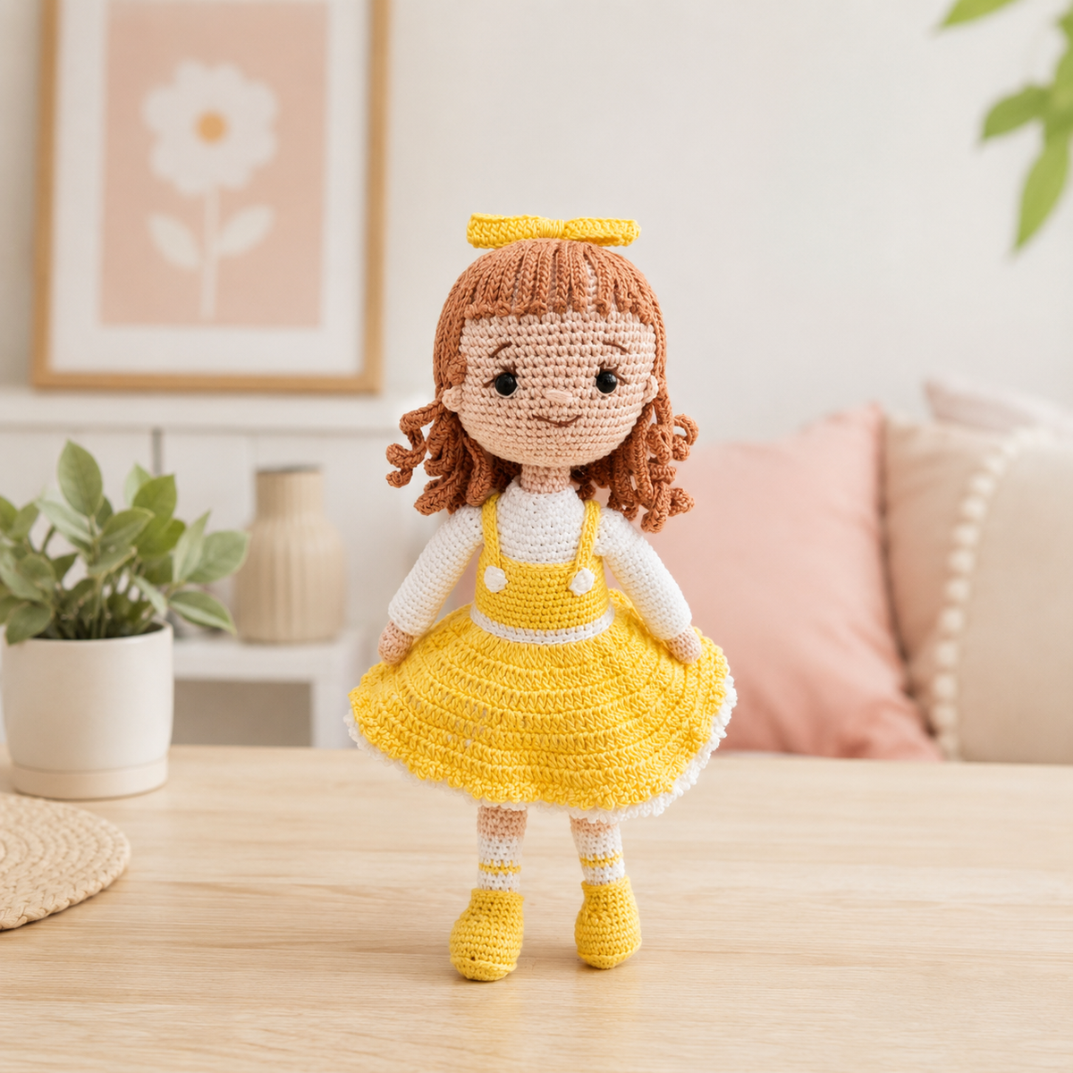Crochet Doll - Buttercup Bella