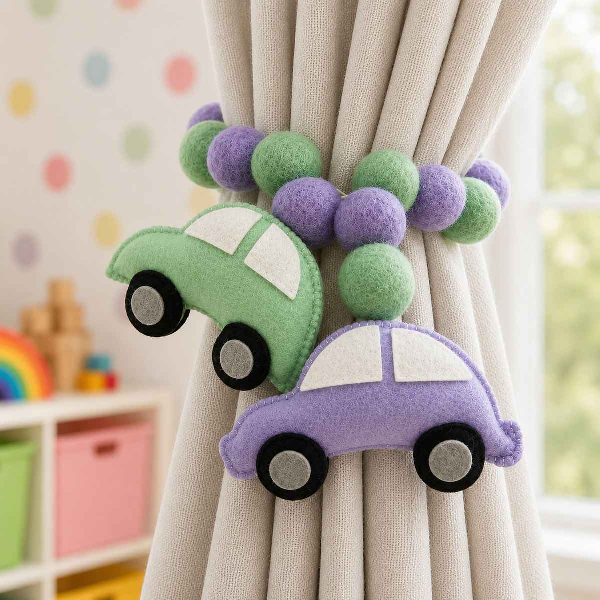 Curtain Tie - Vintage Vroom