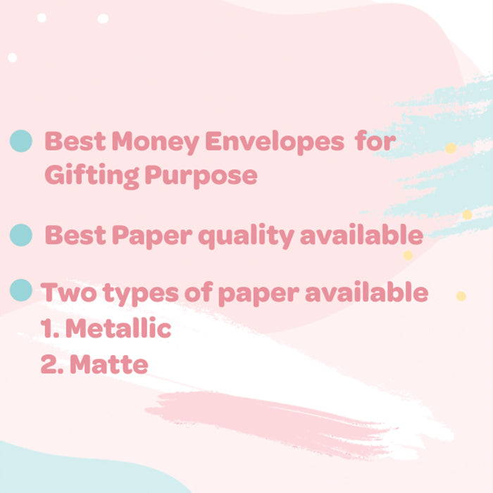 PERSONALISED GIFT ENVELOPES, CARDS & STICKERS COMBO -  WATERCOLOR, SET OF 130