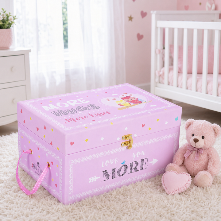 The Pink More Hugs More Kisses- Trunk