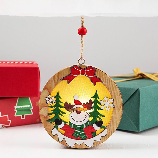 Babble Wrap Shimmer Sphere Ornament- Merry Reindeer