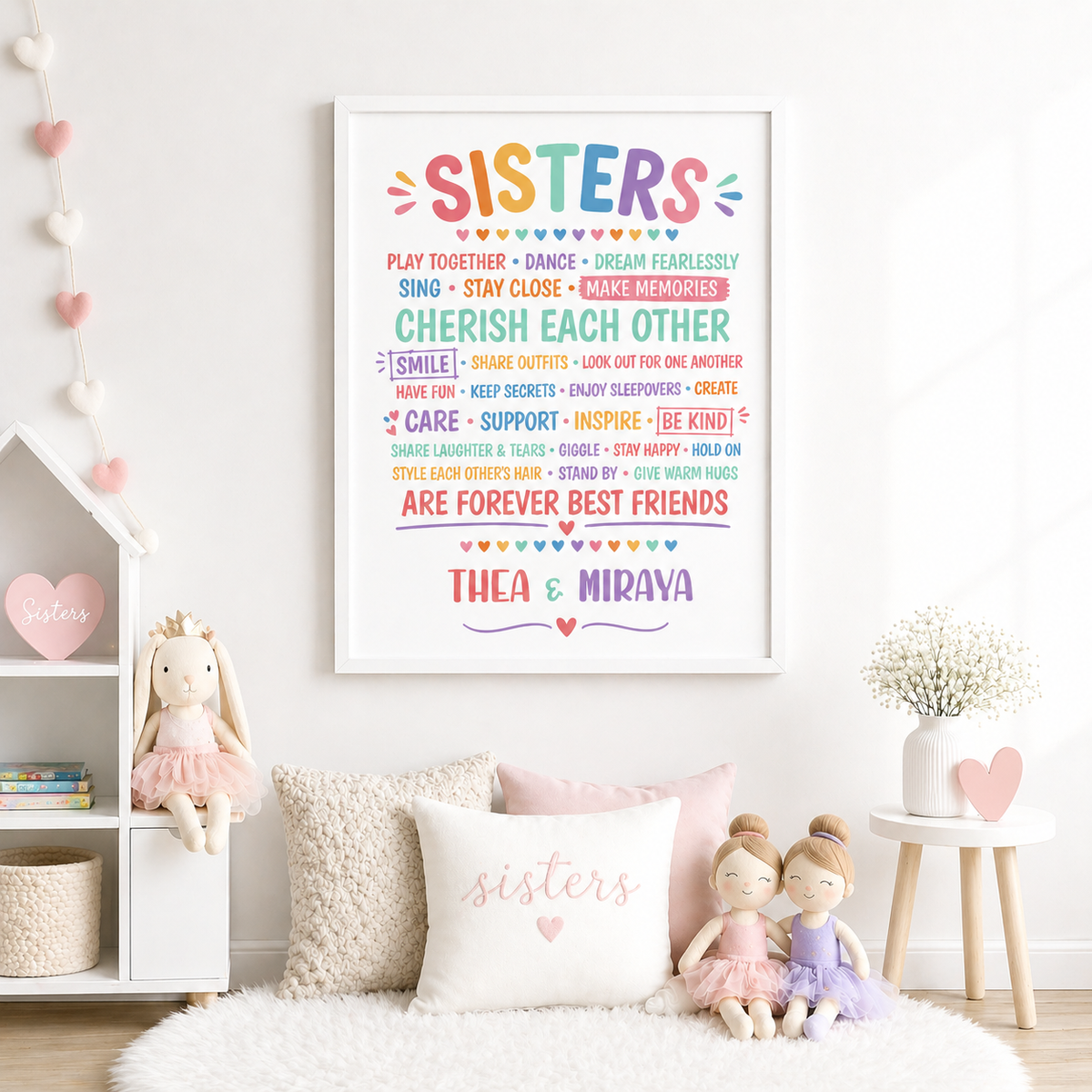 Wall Frame - Sisters Forever