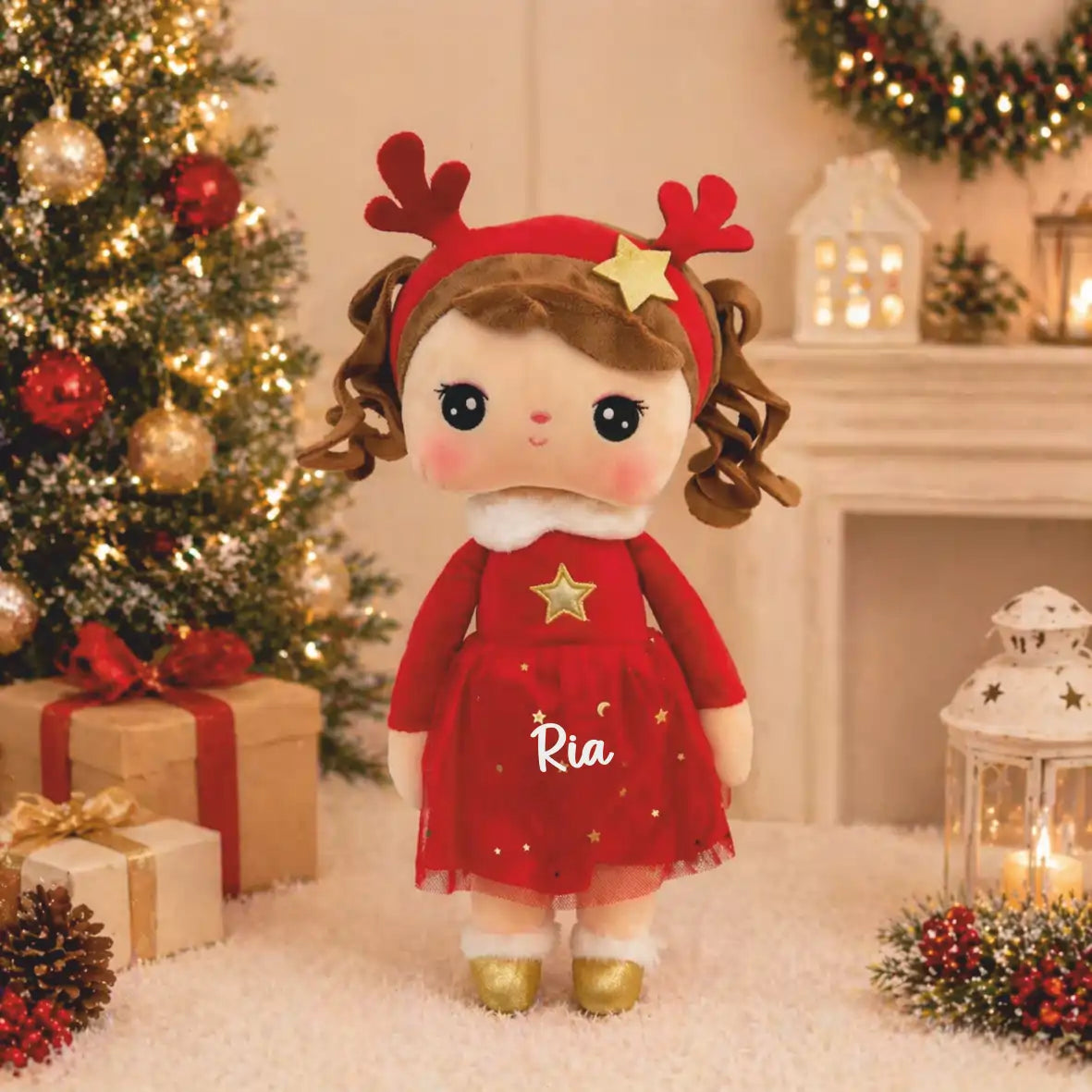 Dreamy Christmas Doll – The Reindeer Princess