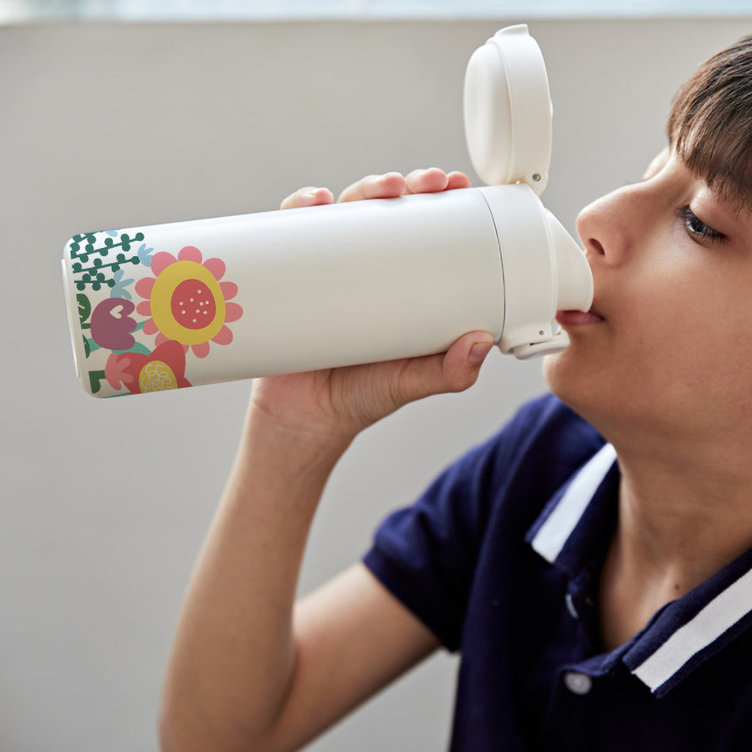 Insulated Water Bottle - Flowers