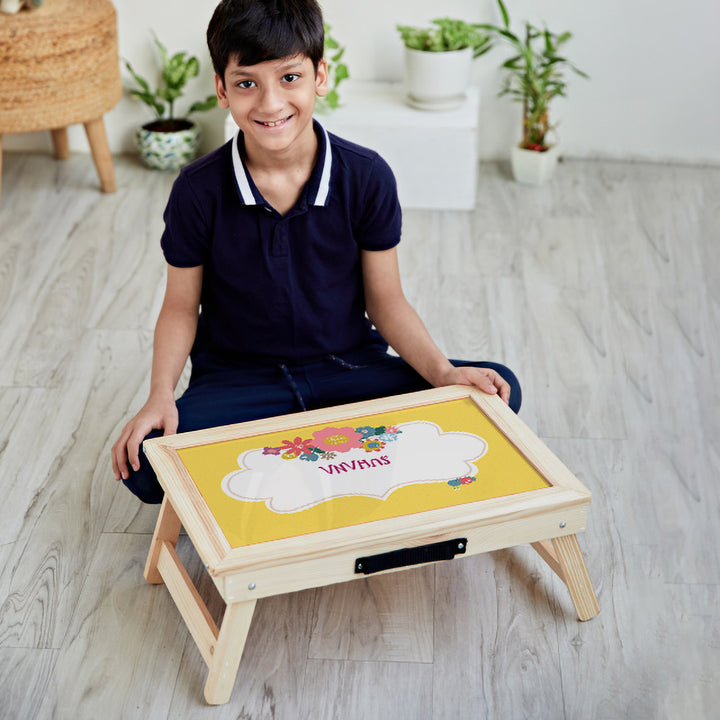 Foldable Desk - Flower Power