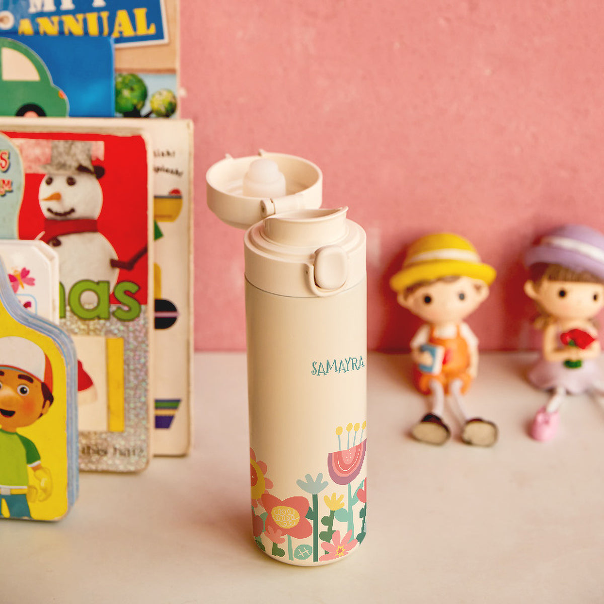 Insulated Water Bottle - Flower Power