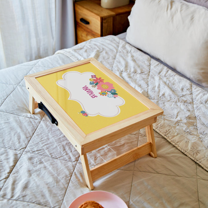 Foldable Desk - Flower Power