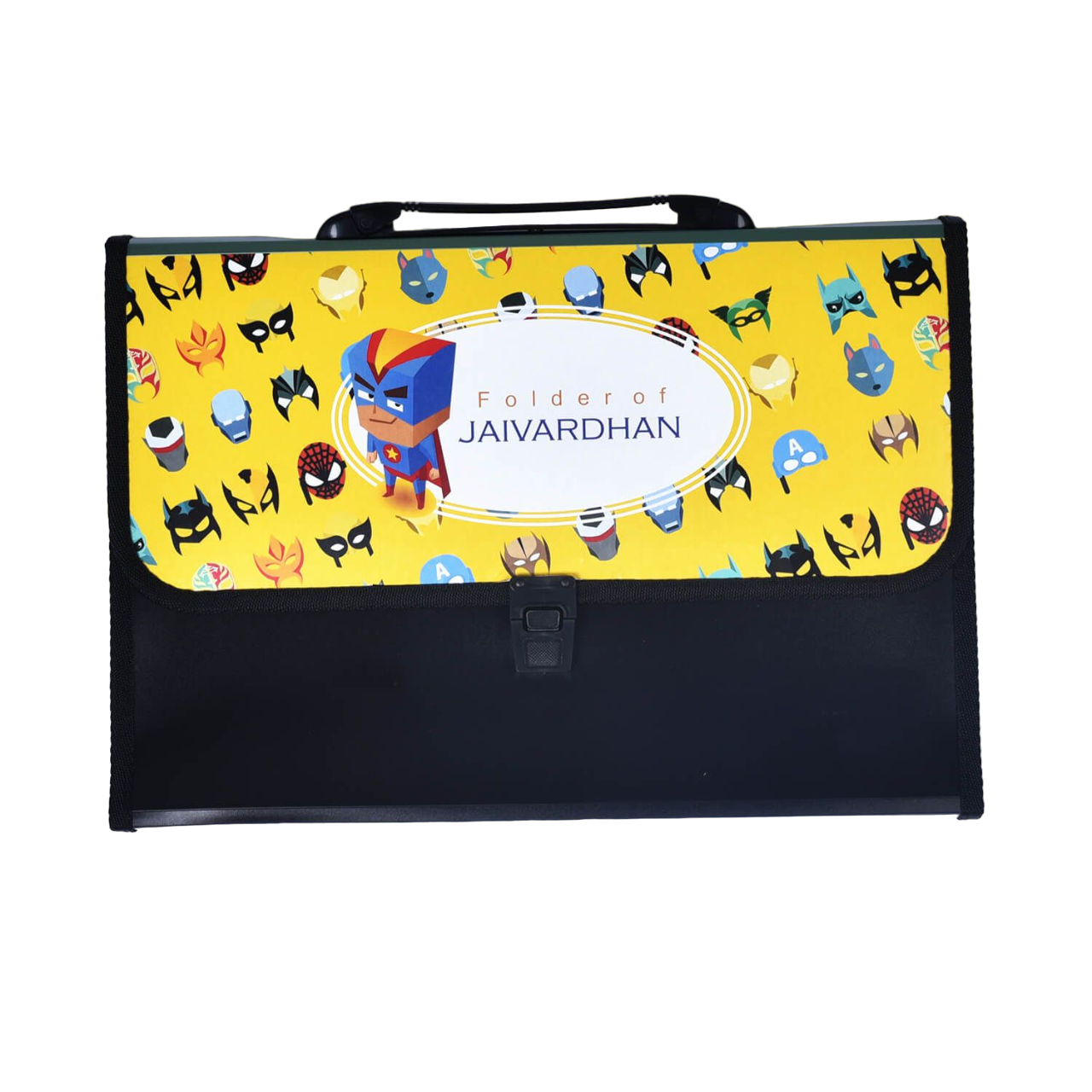 Folder - Mask Super Heros – Babble Wrap