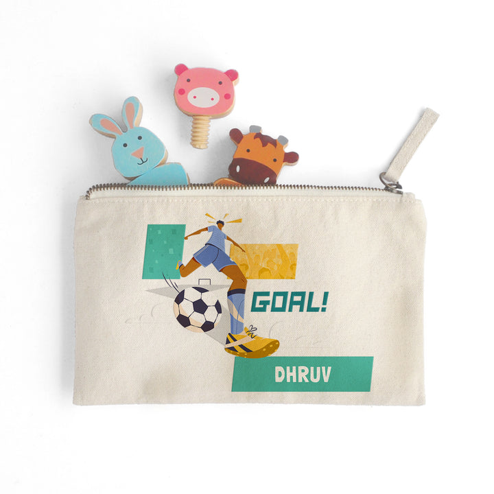 Catch All Pouch - FootBall Goals Boy