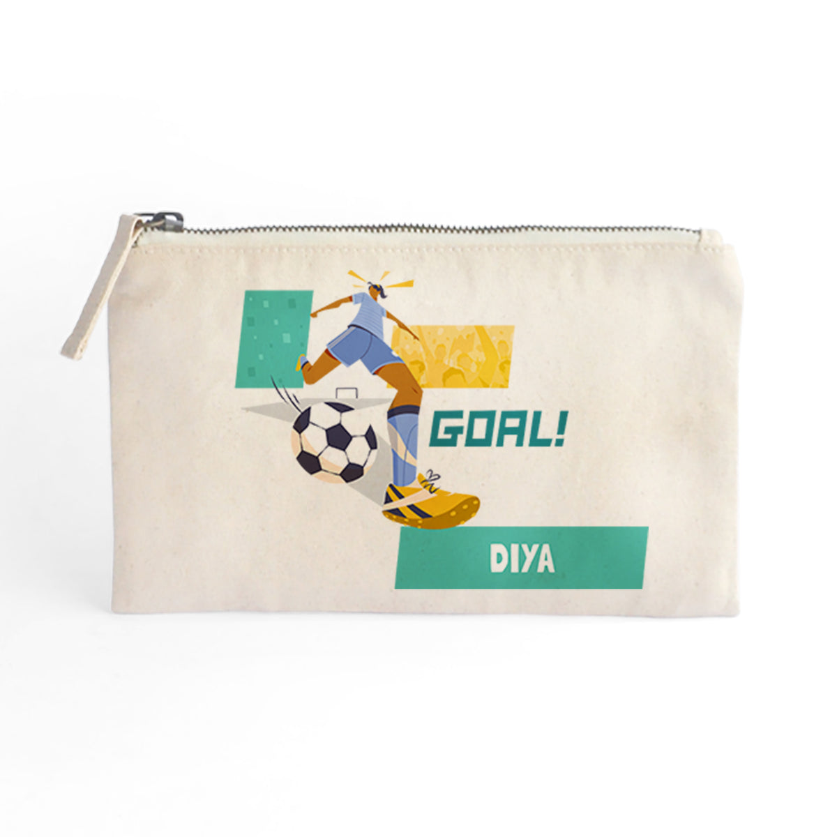 Catch All Pouch - FootBall Goals Girl