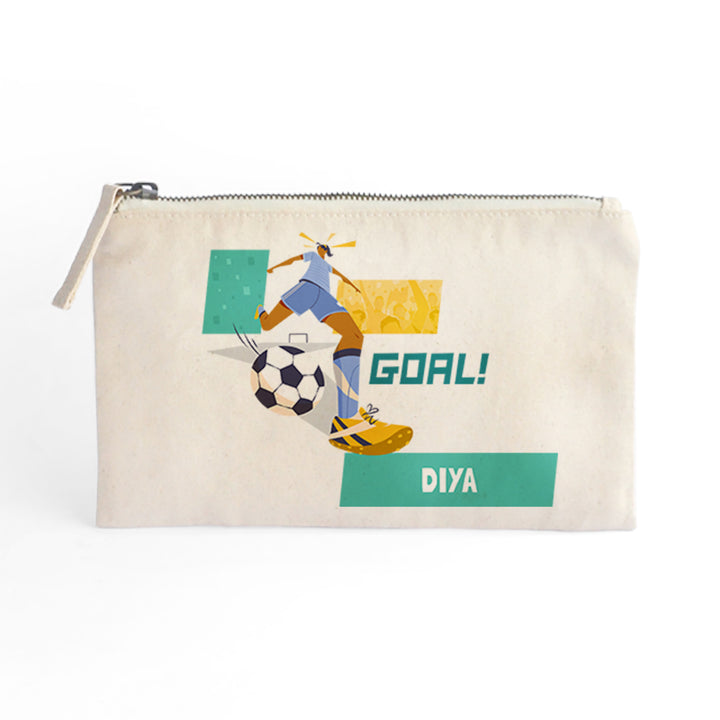 Catch All Pouch - FootBall Goals Girl