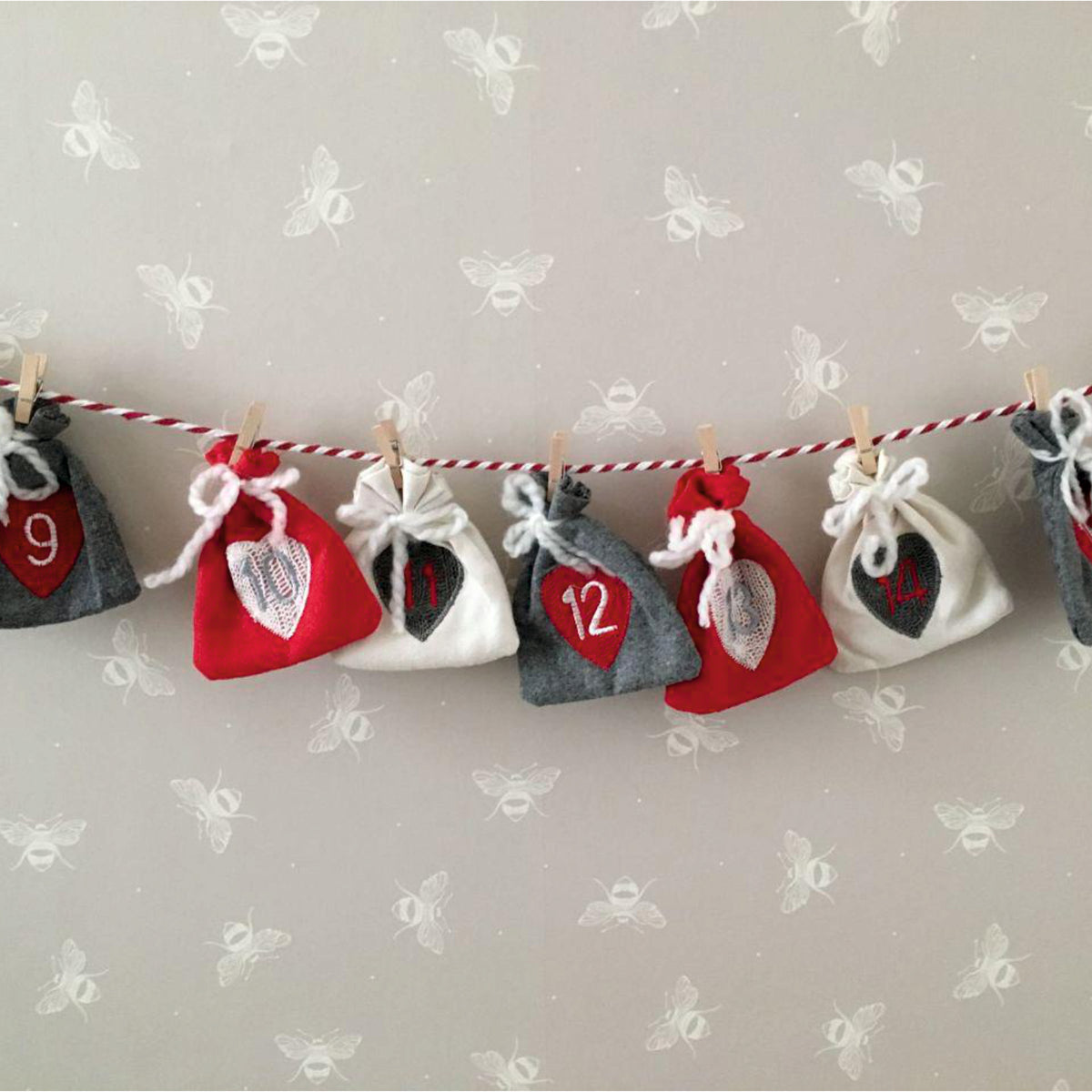 24 Days of Joy Advent Garland