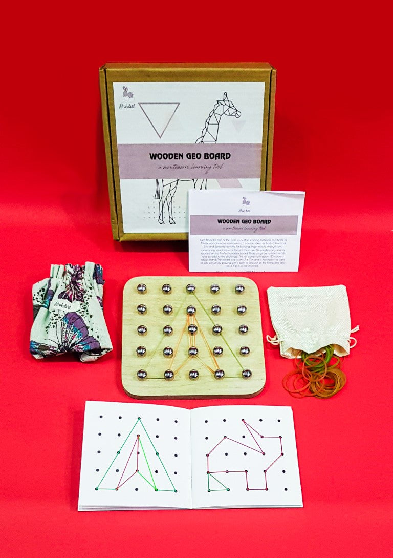 Wooden Geo Board – The Egyptian Spacial Mathematical Tool