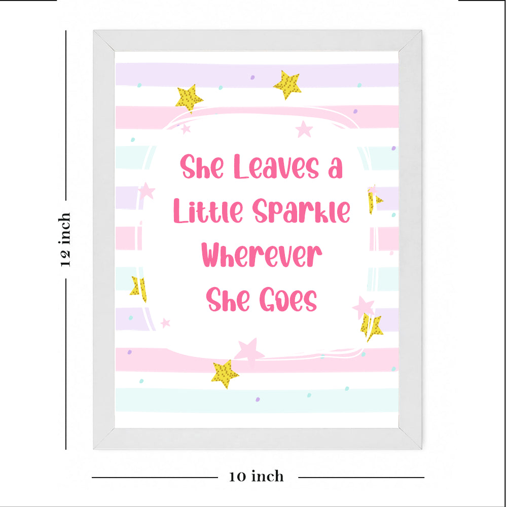 Wall Frame - Dreamy Unicorn  (Set Of 2)