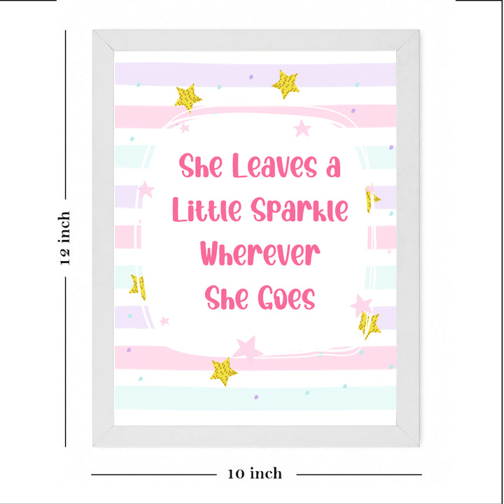 Wall Frame - Dreamy Unicorn  (Set Of 2)