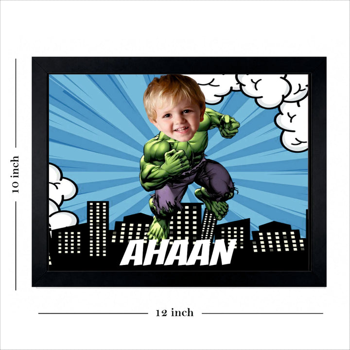 Wall Frame - Little Hulk Hero