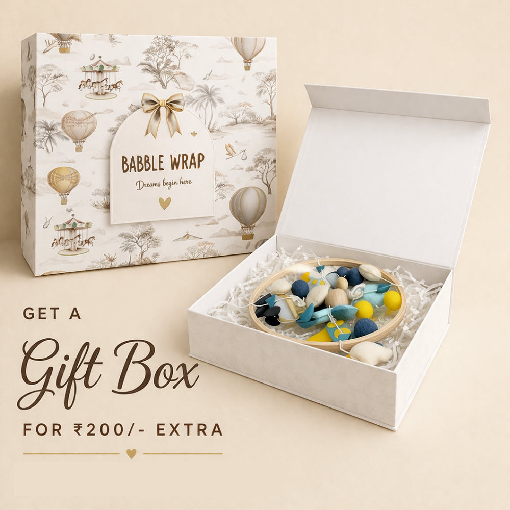 Babble Wrap Cot / Crib Mobile - Little Lamb's Haven