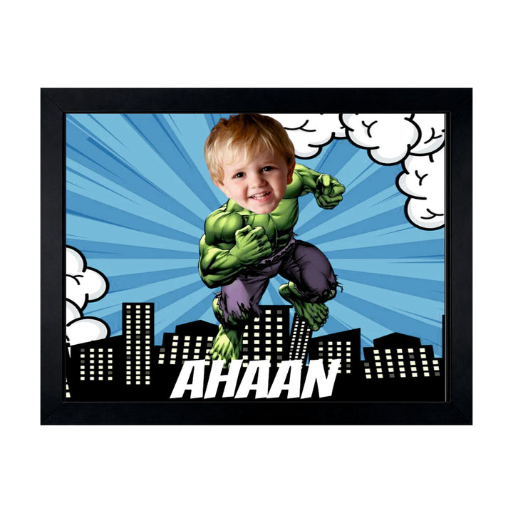 Wall Frame - Little Hulk Hero