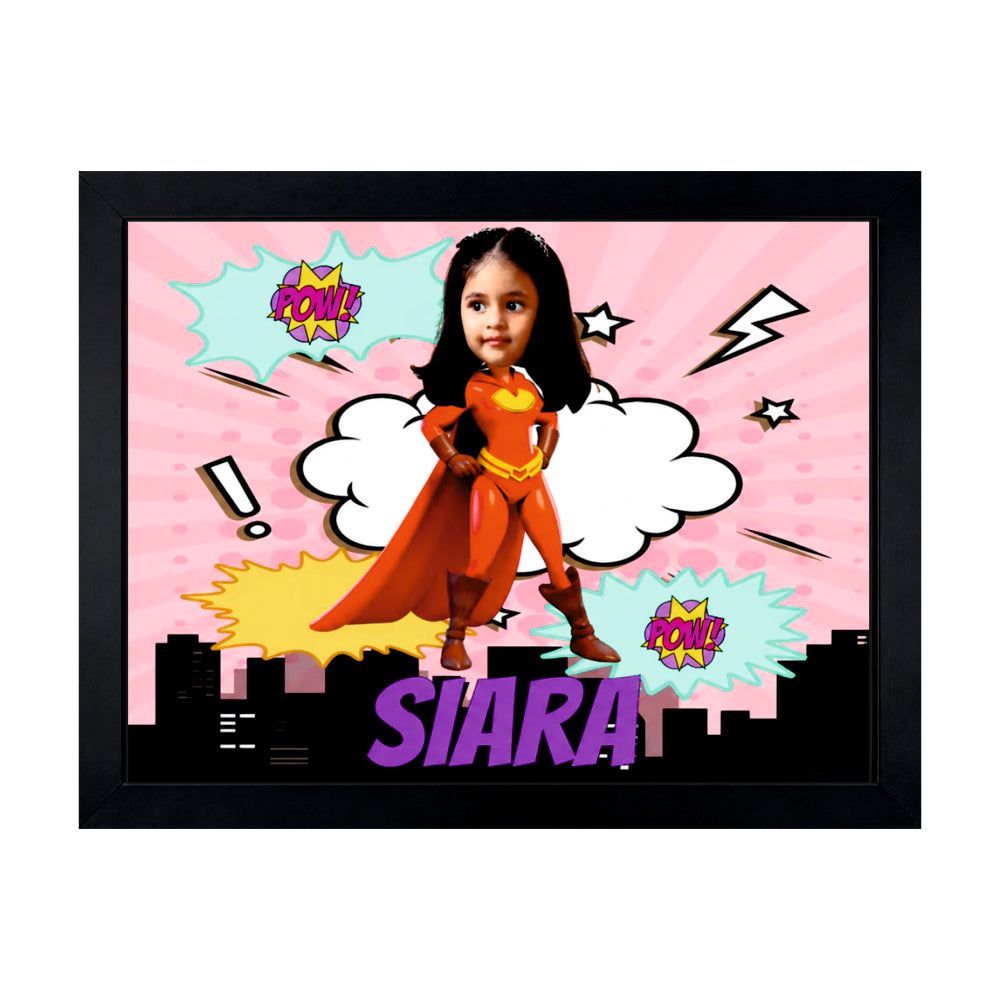 Wall Frame - Little Wonder Girl