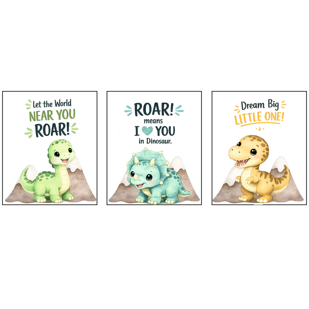 Birth Statistics Frame - Jurassic Journey