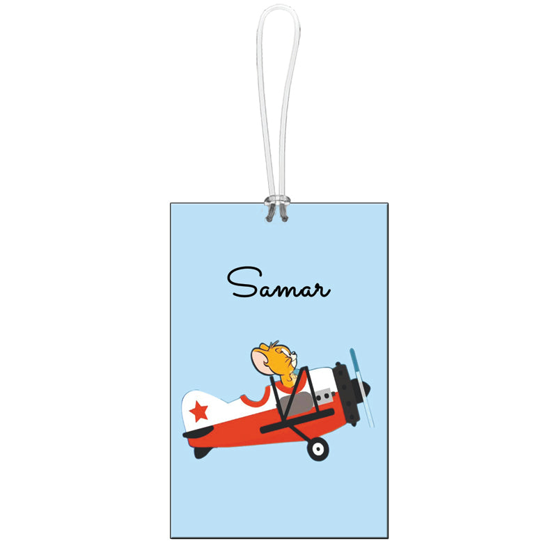 Passport cover + Luggage tag - Helicopter