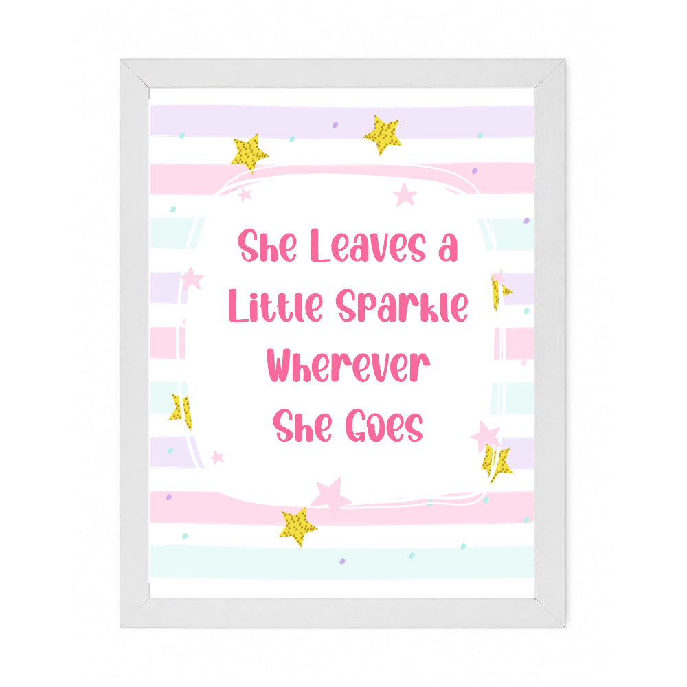Wall Frame - Dreamy Unicorn  (Set Of 2)