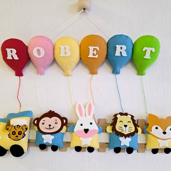 Babble Wrap Balloon Buddies Name Hanging