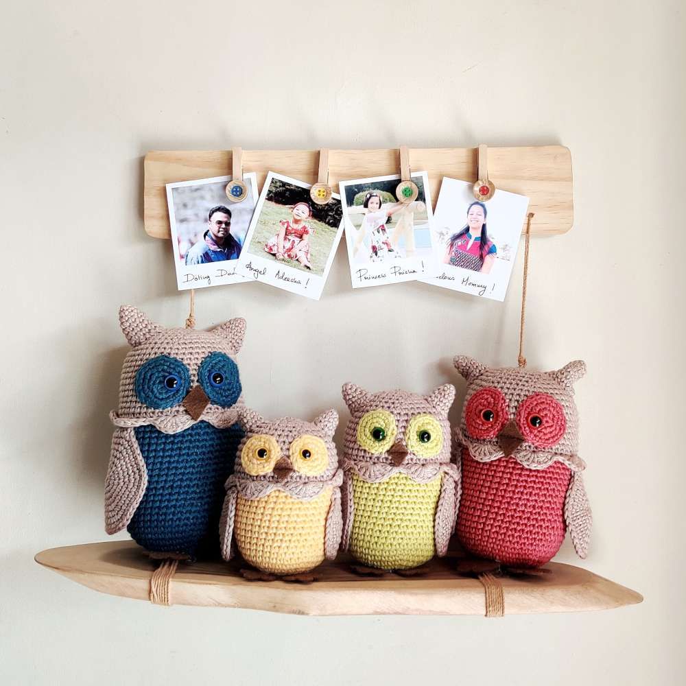 Owl Family Hanging